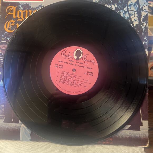 JOHN FRED & HIS PLAYBOY BAND~AGNES ENGLISH LP '67 ULTRASONIC CLEAN VG+ STICKER - Picture 9 of 9